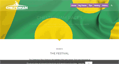 Desktop Screenshot of cheltenham-races.com